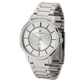 Watch Creations Men's 2 Tone Silver Dial Watch w/ Date Display